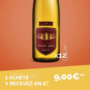 OFFRE 1=2 VDF PINOT GRIS