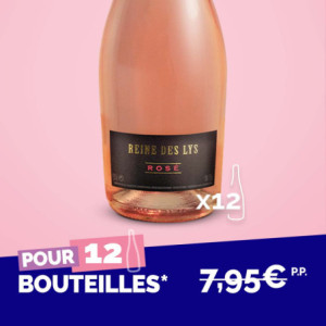 OFFRE 1=2 REINE DES LYS ROSE